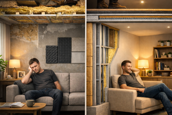 Мифы и реальность в проектировании шумоизоляции: методика выбора оптимальных решений /